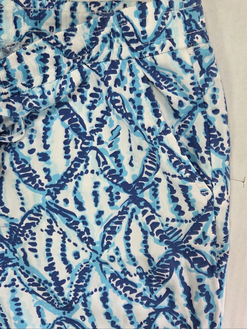 Lilly Pulitzer Piper Island Jogger Pants Women's Size XL Exotic Escapades Tassle - Picture 5 of 12